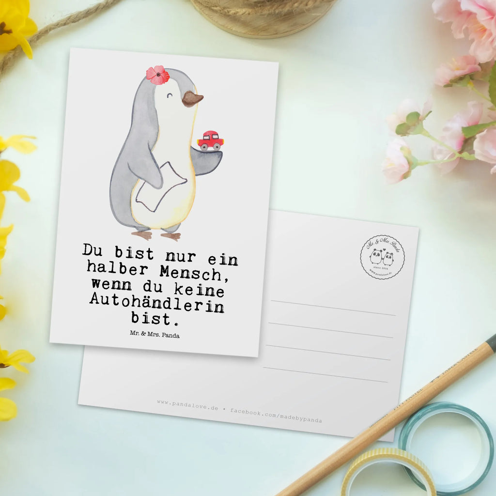 Postkarte Autohändlerin mit Herz Postkarte, Karte, Geschenkkarte, Grußkarte, Einladung, Ansichtskarte, Geburtstagskarte, Einladungskarte, Dankeskarte, Ansichtskarten, Einladung Geburtstag, Einladungskarten Geburtstag, Beruf, Ausbildung, Jubiläum, Abschied, Rente, Kollege, Kollegin, Geschenk, Schenken, Arbeitskollege, Mitarbeiter, Firma, Danke, Dankeschön, Autohändlerin, Eröffnung Autohaus, Autohandel, Gebrauchtwagenhändlerin, Autoverkäuferin