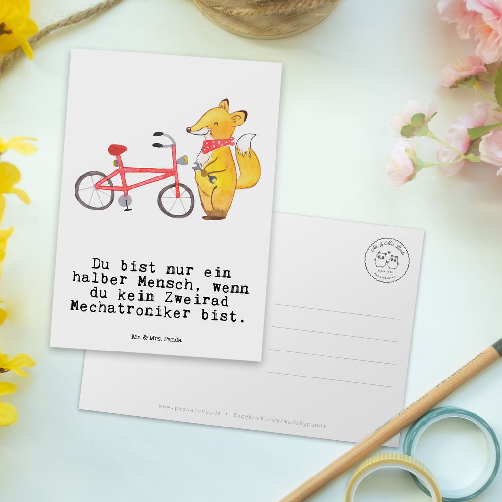 Postkarte Zweirad Mechatroniker mit Herz Postkarte, Karte, Geschenkkarte, Grußkarte, Einladung, Ansichtskarte, Geburtstagskarte, Einladungskarte, Dankeskarte, Ansichtskarten, Einladung Geburtstag, Einladungskarten Geburtstag, Beruf, Ausbildung, Jubiläum, Abschied, Rente, Kollege, Kollegin, Geschenk, Schenken, Arbeitskollege, Mitarbeiter, Firma, Danke, Dankeschön