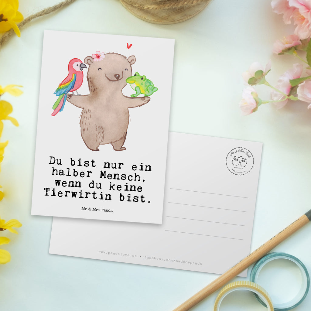 Postkarte Tierwirtin mit Herz Postkarte, Karte, Geschenkkarte, Grußkarte, Einladung, Ansichtskarte, Geburtstagskarte, Einladungskarte, Dankeskarte, Ansichtskarten, Einladung Geburtstag, Einladungskarten Geburtstag, Beruf, Ausbildung, Jubiläum, Abschied, Rente, Kollege, Kollegin, Geschenk, Schenken, Arbeitskollege, Mitarbeiter, Firma, Danke, Dankeschön, Landwirtin, Bäuerin, Tierwirtin, Agronomin, Farmerin, Bauernhof