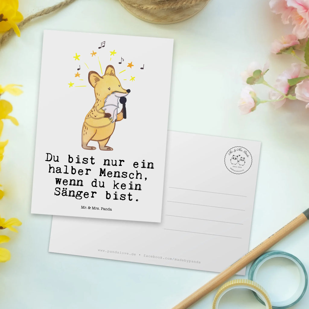 Postkarte Sänger mit Herz Postkarte, Karte, Geschenkkarte, Grußkarte, Einladung, Ansichtskarte, Geburtstagskarte, Einladungskarte, Dankeskarte, Ansichtskarten, Einladung Geburtstag, Einladungskarten Geburtstag, Beruf, Ausbildung, Jubiläum, Abschied, Rente, Kollege, Kollegin, Geschenk, Schenken, Arbeitskollege, Mitarbeiter, Firma, Danke, Dankeschön