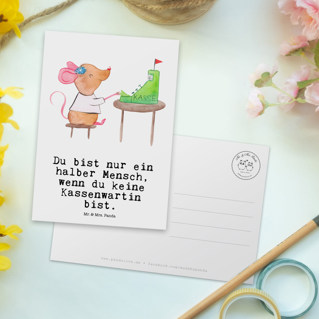 Postkarte Kassenwartin mit Herz Postkarte, Karte, Geschenkkarte, Grußkarte, Einladung, Ansichtskarte, Geburtstagskarte, Einladungskarte, Dankeskarte, Ansichtskarten, Einladung Geburtstag, Einladungskarten Geburtstag, Beruf, Ausbildung, Jubiläum, Abschied, Rente, Kollege, Kollegin, Geschenk, Schenken, Arbeitskollege, Mitarbeiter, Firma, Danke, Dankeschön, Kassenwartin, Schatzmeisterin, Verein