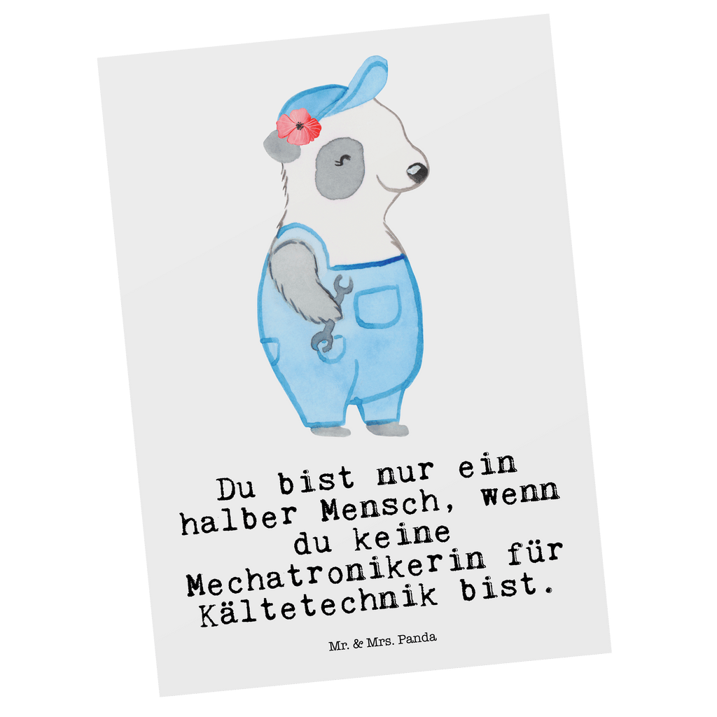 Postkarte Mechatronikerin für Kältetechnik mit Herz Postkarte, Karte, Geschenkkarte, Grußkarte, Einladung, Ansichtskarte, Geburtstagskarte, Einladungskarte, Dankeskarte, Ansichtskarten, Einladung Geburtstag, Einladungskarten Geburtstag, Beruf, Ausbildung, Jubiläum, Abschied, Rente, Kollege, Kollegin, Geschenk, Schenken, Arbeitskollege, Mitarbeiter, Firma, Danke, Dankeschön, Mechatronikerin für Kältetechnik, Gesellenprüfung