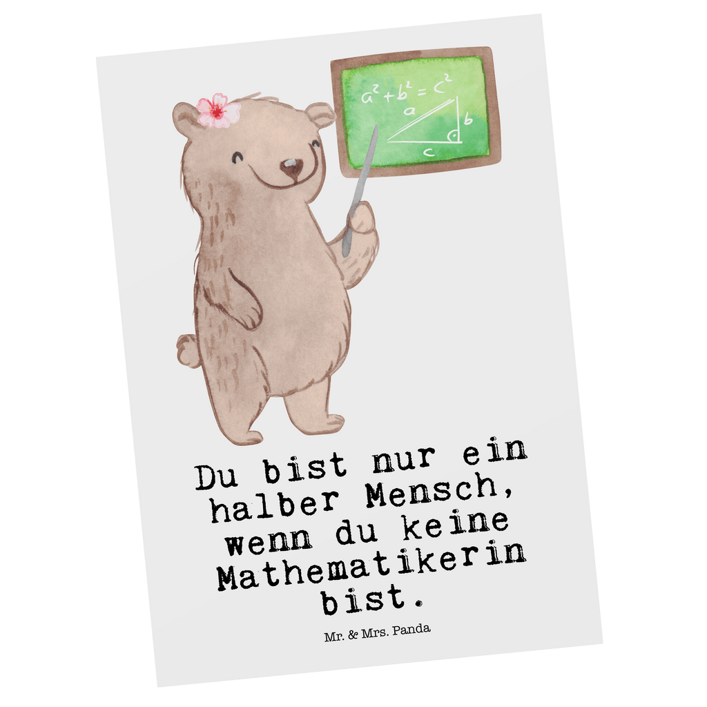 Postkarte Mathematikerin mit Herz Postkarte, Karte, Geschenkkarte, Grußkarte, Einladung, Ansichtskarte, Geburtstagskarte, Einladungskarte, Dankeskarte, Ansichtskarten, Einladung Geburtstag, Einladungskarten Geburtstag, Beruf, Ausbildung, Jubiläum, Abschied, Rente, Kollege, Kollegin, Geschenk, Schenken, Arbeitskollege, Mitarbeiter, Firma, Danke, Dankeschön, Mathematikerin, Mathematik Studium, Studentin Mathe, Bachelor, Master