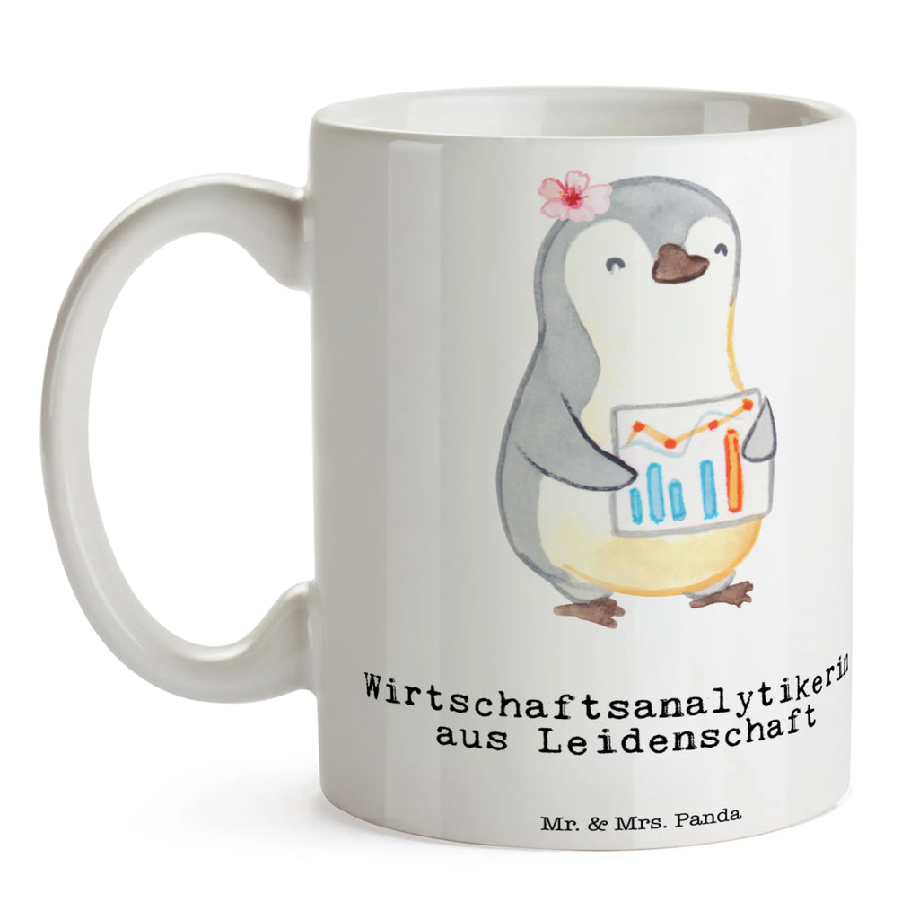 Tasse Wirtschaftsanalytikerin aus Leidenschaft Tasse, Kaffeetasse, Teetasse, Becher, Kaffeebecher, Teebecher, Keramiktasse, Porzellantasse, Büro Tasse, Geschenk Tasse, Tasse Sprüche, Tasse Motive, Kaffeetassen, Tasse bedrucken, Designer Tasse, Cappuccino Tassen, Schöne Teetassen, Beruf, Ausbildung, Jubiläum, Abschied, Rente, Kollege, Kollegin, Geschenk, Schenken, Arbeitskollege, Mitarbeiter, Firma, Danke, Dankeschön