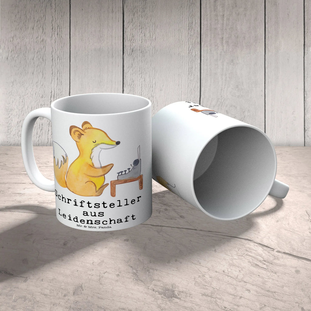 Tasse Schriftsteller aus Leidenschaft Tasse, Kaffeetasse, Teetasse, Becher, Kaffeebecher, Teebecher, Keramiktasse, Porzellantasse, Büro Tasse, Geschenk Tasse, Tasse Sprüche, Tasse Motive, Kaffeetassen, Tasse bedrucken, Designer Tasse, Cappuccino Tassen, Schöne Teetassen, Beruf, Ausbildung, Jubiläum, Abschied, Rente, Kollege, Kollegin, Geschenk, Schenken, Arbeitskollege, Mitarbeiter, Firma, Danke, Dankeschön, Autor, Buchveröffentlichung, Schriftsteller, Verlag, Geschichtenschreiber, Hobbyautor