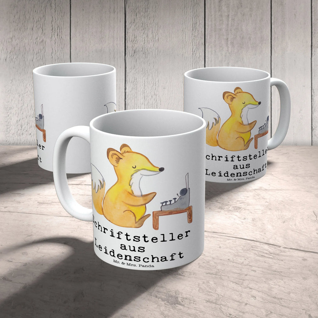 Tasse Schriftsteller aus Leidenschaft Tasse, Kaffeetasse, Teetasse, Becher, Kaffeebecher, Teebecher, Keramiktasse, Porzellantasse, Büro Tasse, Geschenk Tasse, Tasse Sprüche, Tasse Motive, Kaffeetassen, Tasse bedrucken, Designer Tasse, Cappuccino Tassen, Schöne Teetassen, Beruf, Ausbildung, Jubiläum, Abschied, Rente, Kollege, Kollegin, Geschenk, Schenken, Arbeitskollege, Mitarbeiter, Firma, Danke, Dankeschön, Autor, Buchveröffentlichung, Schriftsteller, Verlag, Geschichtenschreiber, Hobbyautor