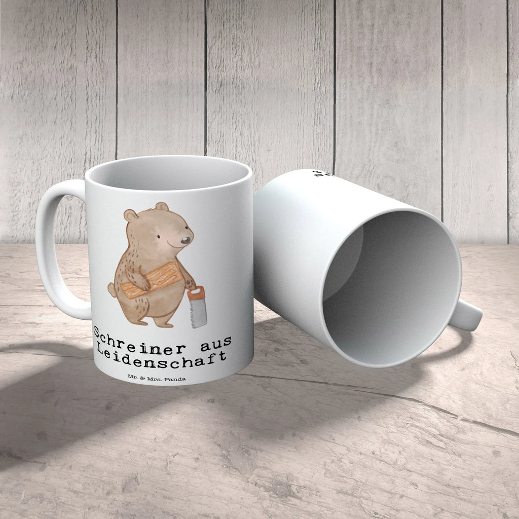 Tasse Schreiner aus Leidenschaft Tasse, Kaffeetasse, Teetasse, Becher, Kaffeebecher, Teebecher, Keramiktasse, Porzellantasse, Büro Tasse, Geschenk Tasse, Tasse Sprüche, Tasse Motive, Kaffeetassen, Tasse bedrucken, Designer Tasse, Cappuccino Tassen, Schöne Teetassen, Beruf, Ausbildung, Jubiläum, Abschied, Rente, Kollege, Kollegin, Geschenk, Schenken, Arbeitskollege, Mitarbeiter, Firma, Danke, Dankeschön