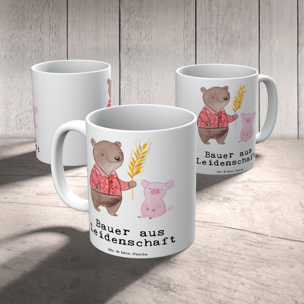 Tasse Bauer aus Leidenschaft Tasse, Kaffeetasse, Teetasse, Becher, Kaffeebecher, Teebecher, Keramiktasse, Porzellantasse, Büro Tasse, Geschenk Tasse, Tasse Sprüche, Tasse Motive, Kaffeetassen, Tasse bedrucken, Designer Tasse, Cappuccino Tassen, Schöne Teetassen, Beruf, Ausbildung, Jubiläum, Abschied, Rente, Kollege, Kollegin, Geschenk, Schenken, Arbeitskollege, Mitarbeiter, Firma, Danke, Dankeschön, Landwirt; Bauer, Tierwirt, Agronom, Farmer, Bauernhof