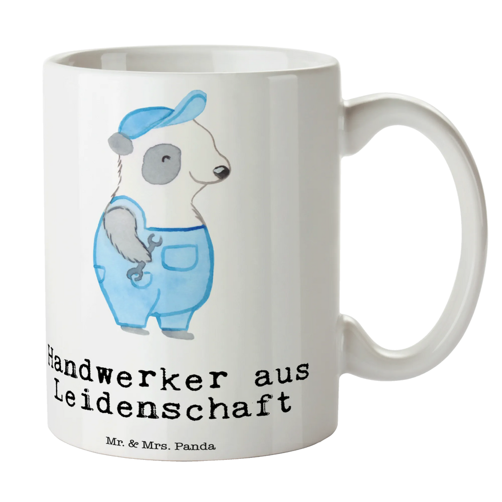 Tasse Handwerker aus Leidenschaft Tasse, Kaffeetasse, Teetasse, Becher, Kaffeebecher, Teebecher, Keramiktasse, Porzellantasse, Büro Tasse, Geschenk Tasse, Tasse Sprüche, Tasse Motive, Kaffeetassen, Tasse bedrucken, Designer Tasse, Cappuccino Tassen, Schöne Teetassen, Beruf, Ausbildung, Jubiläum, Abschied, Rente, Kollege, Kollegin, Geschenk, Schenken, Arbeitskollege, Mitarbeiter, Firma, Danke, Dankeschön, Handwerker, Gesellenprüfung, Handwerksbetrieb, Schrauber, Werkstatt