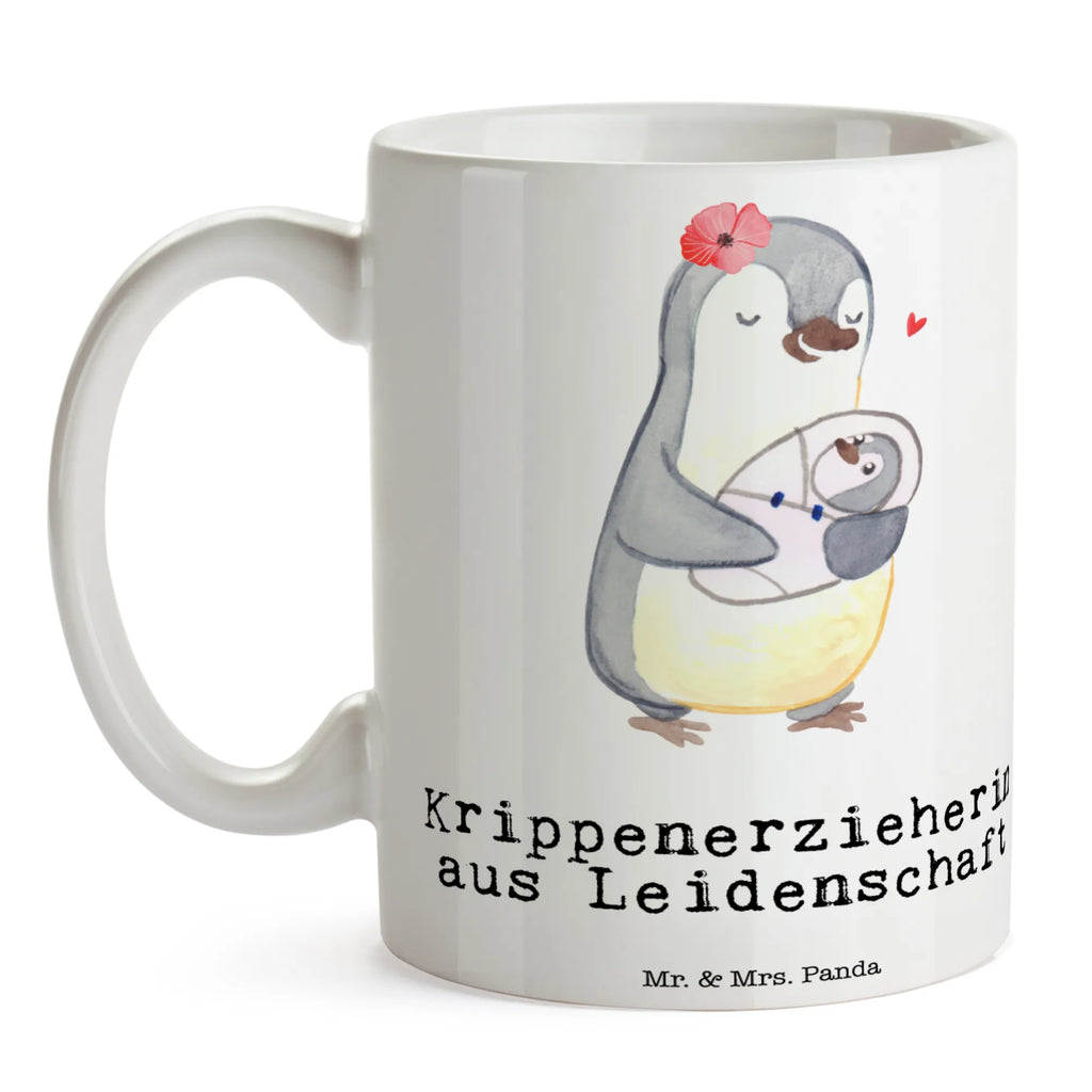 Tasse Krippenerzieherin aus Leidenschaft Tasse, Kaffeetasse, Teetasse, Becher, Kaffeebecher, Teebecher, Keramiktasse, Porzellantasse, Büro Tasse, Geschenk Tasse, Tasse Sprüche, Tasse Motive, Kaffeetassen, Tasse bedrucken, Designer Tasse, Cappuccino Tassen, Schöne Teetassen, Beruf, Ausbildung, Jubiläum, Abschied, Rente, Kollege, Kollegin, Geschenk, Schenken, Arbeitskollege, Mitarbeiter, Firma, Danke, Dankeschön, Krippenerzieherin, Kindertagesstätte, KITA, Eröffnung, Erzieherin, Pädagogin