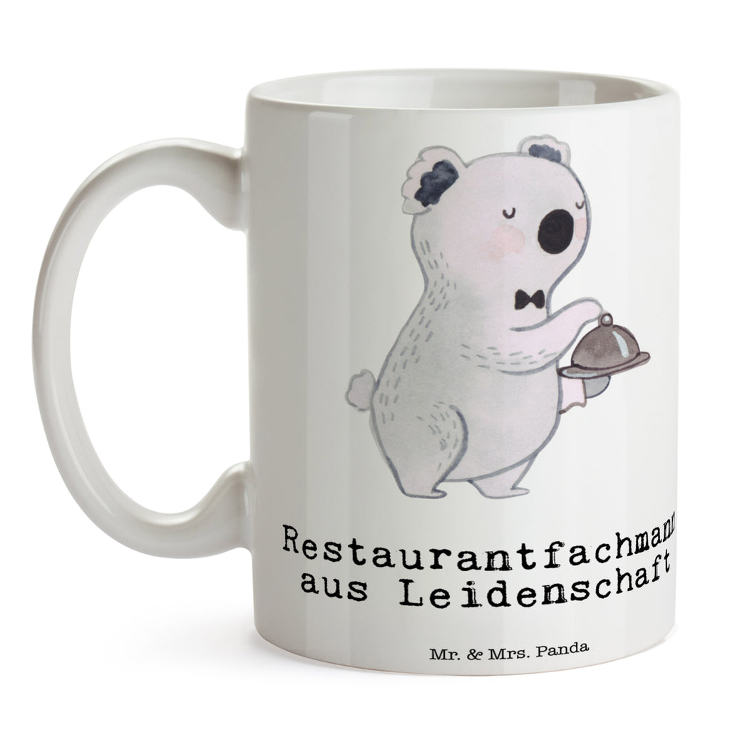 Tasse Restaurantfachmann aus Leidenschaft Tasse, Kaffeetasse, Teetasse, Becher, Kaffeebecher, Teebecher, Keramiktasse, Porzellantasse, Büro Tasse, Geschenk Tasse, Tasse Sprüche, Tasse Motive, Kaffeetassen, Tasse bedrucken, Designer Tasse, Cappuccino Tassen, Schöne Teetassen, Beruf, Ausbildung, Jubiläum, Abschied, Rente, Kollege, Kollegin, Geschenk, Schenken, Arbeitskollege, Mitarbeiter, Firma, Danke, Dankeschön, Restaurantfachmann, Kellner, Servicefachkraft, Restaurant