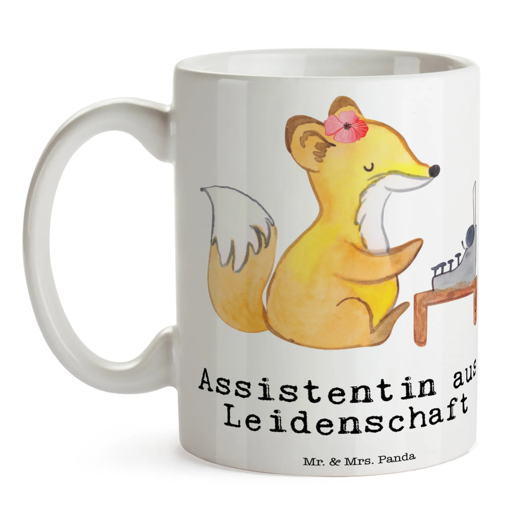 Tasse Assistentin aus Leidenschaft Tasse, Kaffeetasse, Teetasse, Becher, Kaffeebecher, Teebecher, Keramiktasse, Porzellantasse, Büro Tasse, Geschenk Tasse, Tasse Sprüche, Tasse Motive, Kaffeetassen, Tasse bedrucken, Designer Tasse, Cappuccino Tassen, Schöne Teetassen, Beruf, Ausbildung, Jubiläum, Abschied, Rente, Kollege, Kollegin, Geschenk, Schenken, Arbeitskollege, Mitarbeiter, Firma, Danke, Dankeschön