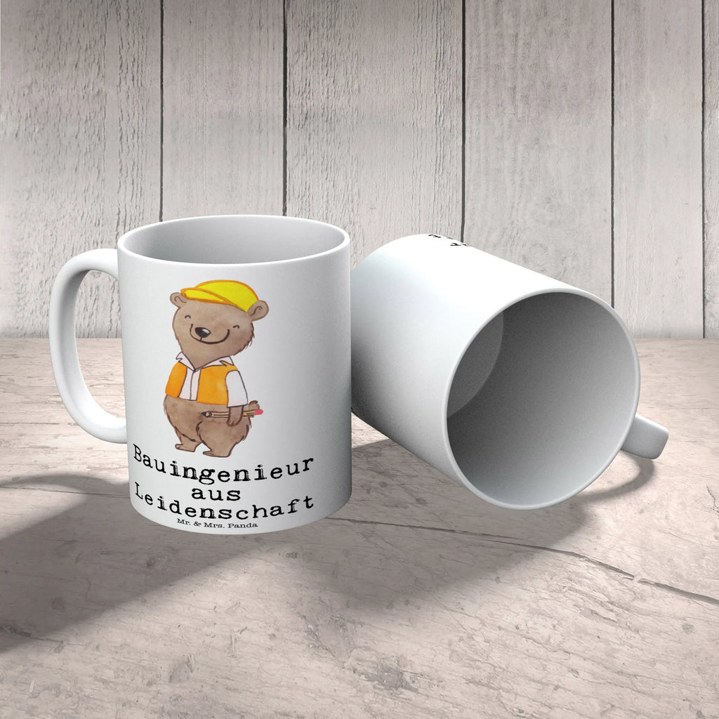 Tasse Bauingenieur aus Leidenschaft Tasse, Kaffeetasse, Teetasse, Becher, Kaffeebecher, Teebecher, Keramiktasse, Porzellantasse, Büro Tasse, Geschenk Tasse, Tasse Sprüche, Tasse Motive, Kaffeetassen, Tasse bedrucken, Designer Tasse, Cappuccino Tassen, Schöne Teetassen, Beruf, Ausbildung, Jubiläum, Abschied, Rente, Kollege, Kollegin, Geschenk, Schenken, Arbeitskollege, Mitarbeiter, Firma, Danke, Dankeschön, Bauingenieur, Statiker, Ingeniuer, Baustelle, Studium