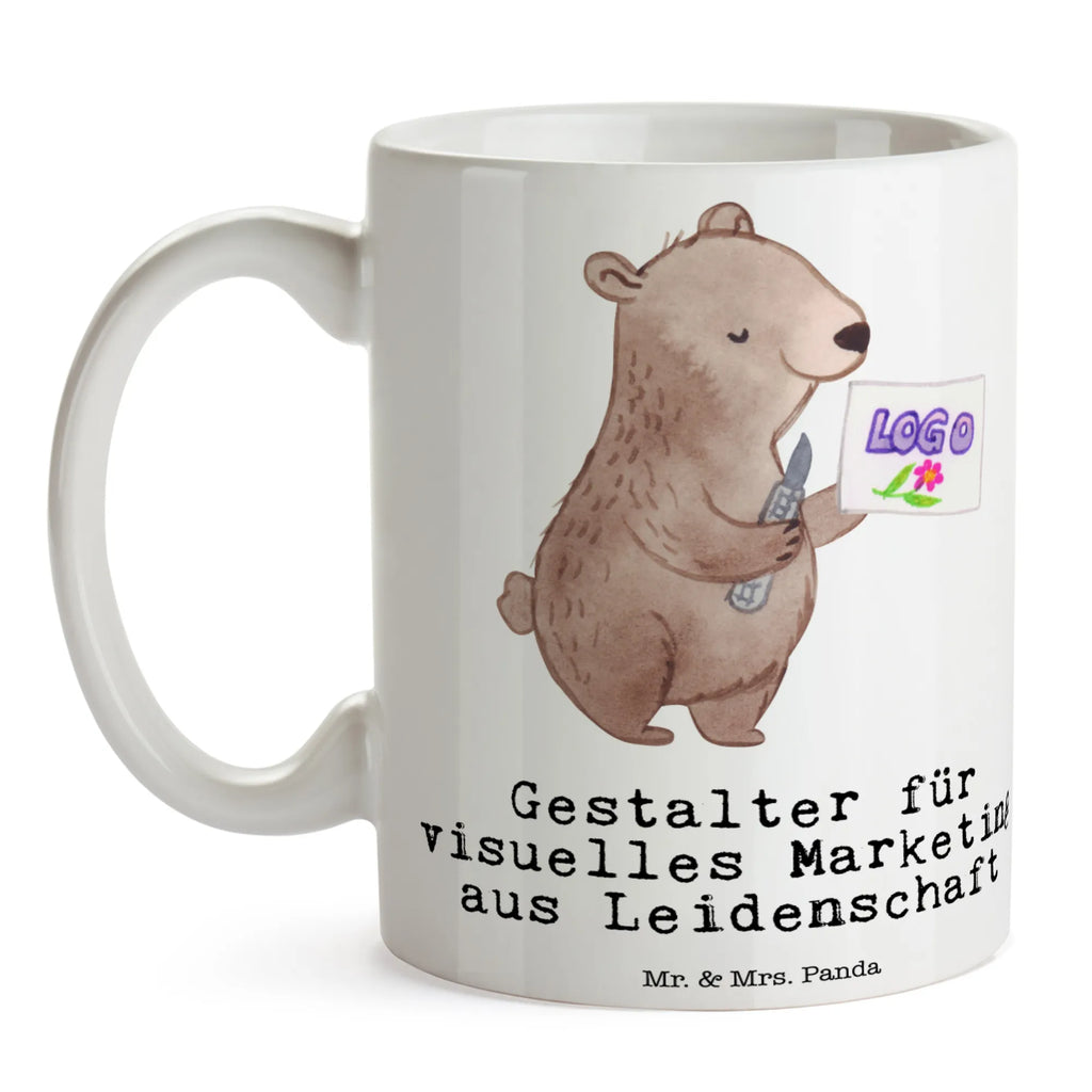 Tasse Gestalter für visuelles Marketing aus Leidenschaft Tasse, Kaffeetasse, Teetasse, Becher, Kaffeebecher, Teebecher, Keramiktasse, Porzellantasse, Büro Tasse, Geschenk Tasse, Tasse Sprüche, Tasse Motive, Kaffeetassen, Tasse bedrucken, Designer Tasse, Cappuccino Tassen, Schöne Teetassen, Beruf, Ausbildung, Jubiläum, Abschied, Rente, Kollege, Kollegin, Geschenk, Schenken, Arbeitskollege, Mitarbeiter, Firma, Danke, Dankeschön