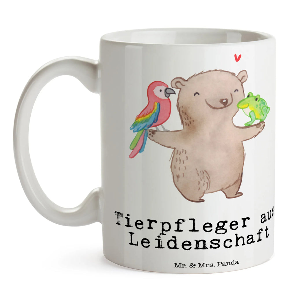 Tasse Tierpfleger aus Leidenschaft Tasse, Kaffeetasse, Teetasse, Becher, Kaffeebecher, Teebecher, Keramiktasse, Porzellantasse, Büro Tasse, Geschenk Tasse, Tasse Sprüche, Tasse Motive, Kaffeetassen, Tasse bedrucken, Designer Tasse, Cappuccino Tassen, Schöne Teetassen, Beruf, Ausbildung, Jubiläum, Abschied, Rente, Kollege, Kollegin, Geschenk, Schenken, Arbeitskollege, Mitarbeiter, Firma, Danke, Dankeschön