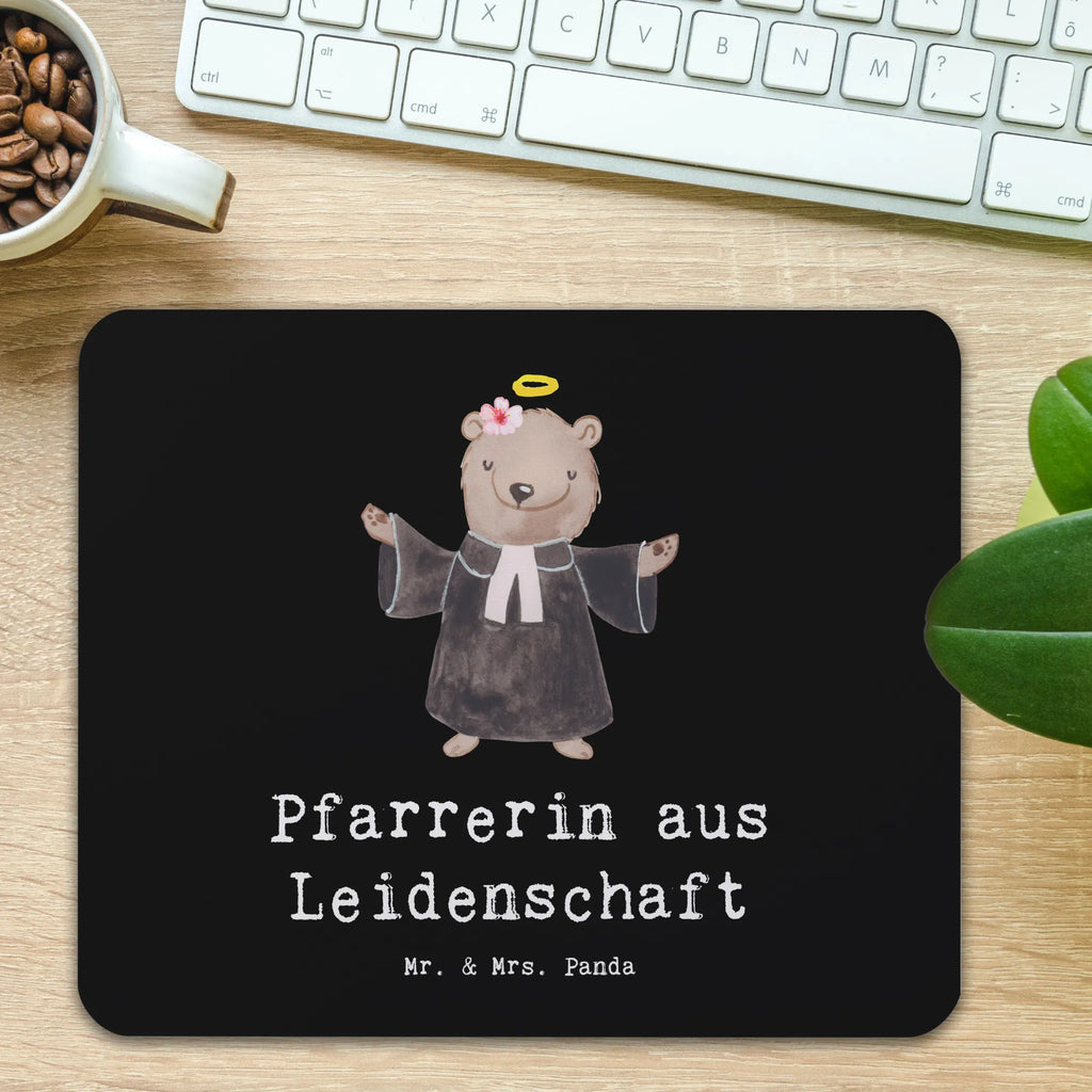 Mauspad Pfarrerin aus Leidenschaft Mousepad, Computer zubehör, Büroausstattung, PC Zubehör, Arbeitszimmer, Mauspad, Einzigartiges Mauspad, Designer Mauspad, Mausunterlage, Mauspad Büro, Beruf, Ausbildung, Jubiläum, Abschied, Rente, Kollege, Kollegin, Geschenk, Schenken, Arbeitskollege, Mitarbeiter, Firma, Danke, Dankeschön, Pastorin, Dienerin Gottes<br />Geistliche, Pfarrerin, Predigerin<br />Priesterin, Theologin, Kirche