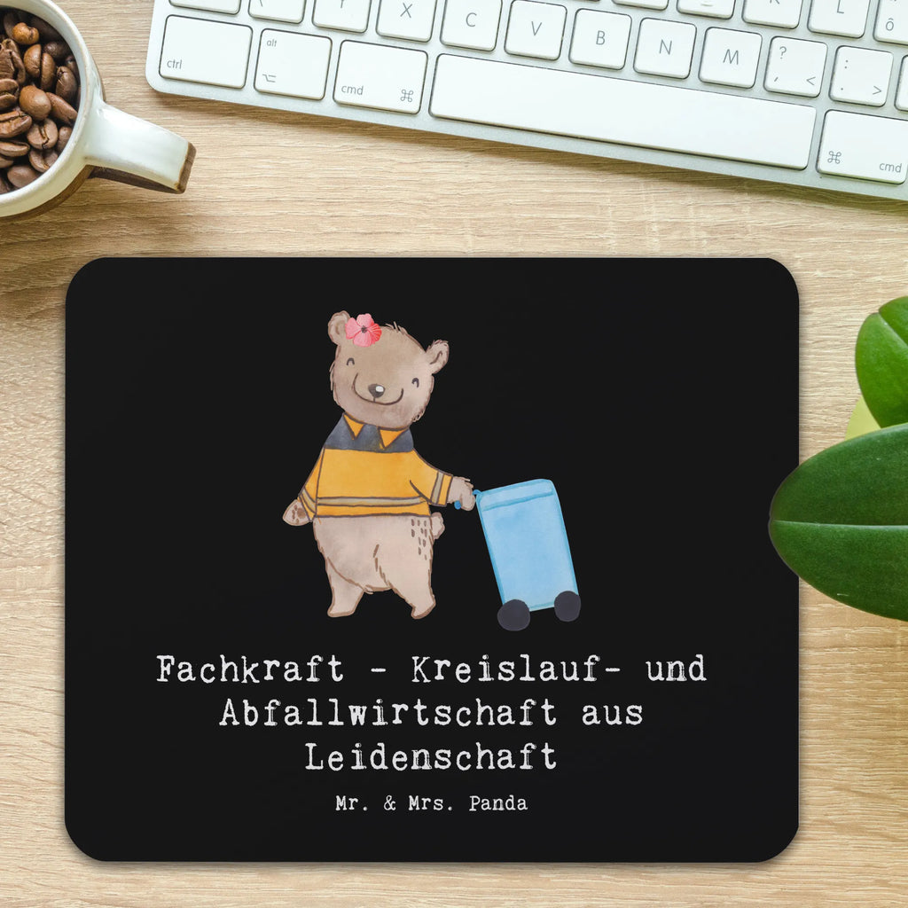 Mauspad Fachkraft - Kreislauf- und Abfallwirtschaft aus Leidenschaft Mousepad, Computer zubehör, Büroausstattung, PC Zubehör, Arbeitszimmer, Mauspad, Einzigartiges Mauspad, Designer Mauspad, Mausunterlage, Mauspad Büro, Beruf, Ausbildung, Jubiläum, Abschied, Rente, Kollege, Kollegin, Geschenk, Schenken, Arbeitskollege, Mitarbeiter, Firma, Danke, Dankeschön, Müllwerker, Fachkraft Kreislauf- und Abfallwirtschaft, Müllentsorger, Kehrichtmann, Müllmann, Müllfahrer