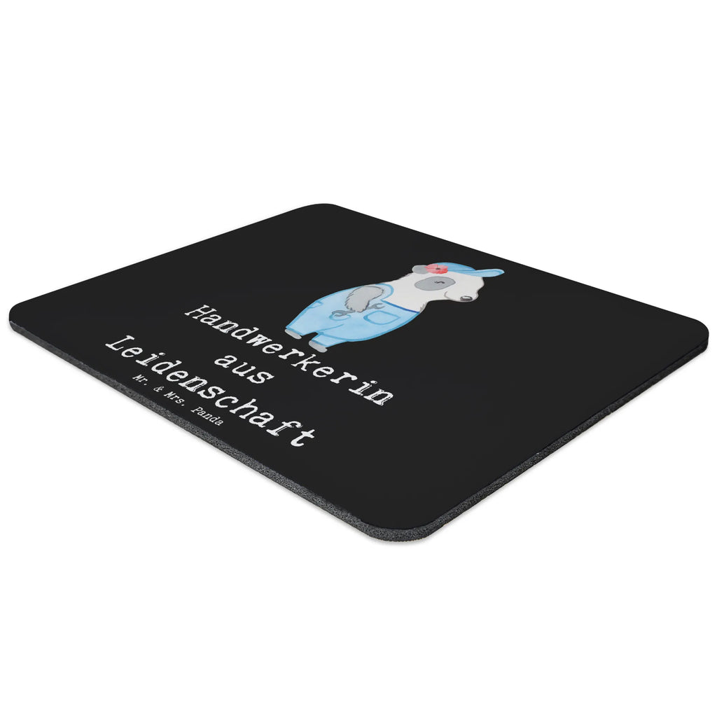 Mauspad Handwerkerin aus Leidenschaft Mousepad, Computer zubehör, Büroausstattung, PC Zubehör, Arbeitszimmer, Mauspad, Einzigartiges Mauspad, Designer Mauspad, Mausunterlage, Mauspad Büro, Beruf, Ausbildung, Jubiläum, Abschied, Rente, Kollege, Kollegin, Geschenk, Schenken, Arbeitskollege, Mitarbeiter, Firma, Danke, Dankeschön, Handwerkerin, Gesellenprüfung, Handwerksbetrieb, Werkstatt