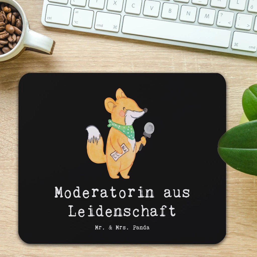 Mauspad Moderatorin aus Leidenschaft Mousepad, Computer zubehör, Büroausstattung, PC Zubehör, Arbeitszimmer, Mauspad, Einzigartiges Mauspad, Designer Mauspad, Mausunterlage, Mauspad Büro, Beruf, Ausbildung, Jubiläum, Abschied, Rente, Kollege, Kollegin, Geschenk, Schenken, Arbeitskollege, Mitarbeiter, Firma, Danke, Dankeschön