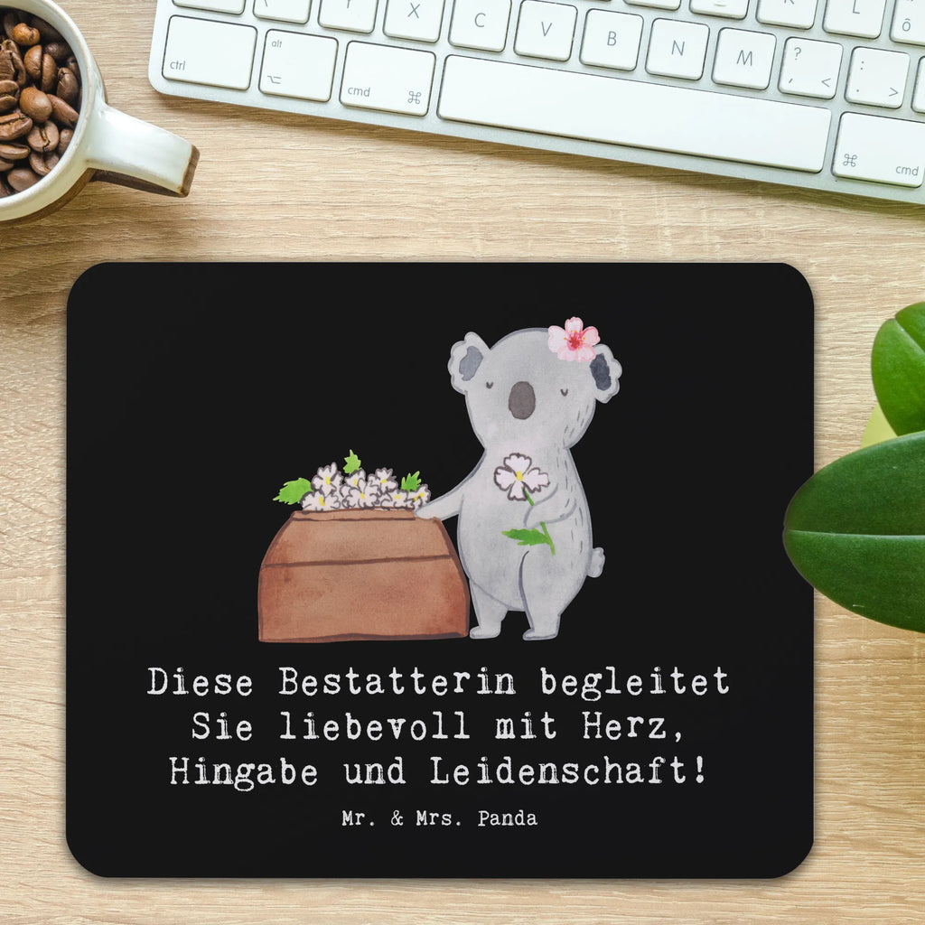 Mauspad Bestatterin mit Herz Mousepad, Computer zubehör, Büroausstattung, PC Zubehör, Arbeitszimmer, Mauspad, Einzigartiges Mauspad, Designer Mauspad, Mausunterlage, Mauspad Büro, Beruf, Ausbildung, Jubiläum, Abschied, Rente, Kollege, Kollegin, Geschenk, Schenken, Arbeitskollege, Mitarbeiter, Firma, Danke, Dankeschön