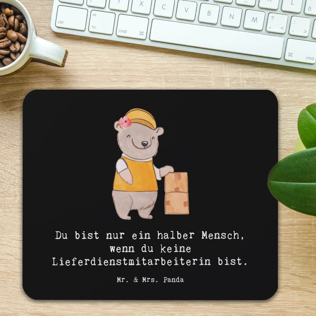 Mauspad Lieferdienstmitarbeiterin mit Herz Mousepad, Computer zubehör, Büroausstattung, PC Zubehör, Arbeitszimmer, Mauspad, Einzigartiges Mauspad, Designer Mauspad, Mausunterlage, Mauspad Büro, Beruf, Ausbildung, Jubiläum, Abschied, Rente, Kollege, Kollegin, Geschenk, Schenken, Arbeitskollege, Mitarbeiter, Firma, Danke, Dankeschön, Lieferdienstmitarbeiterin, Pizzabäckerin, Pizzabotin, Pizzabringdienst, Lieferbringdienst