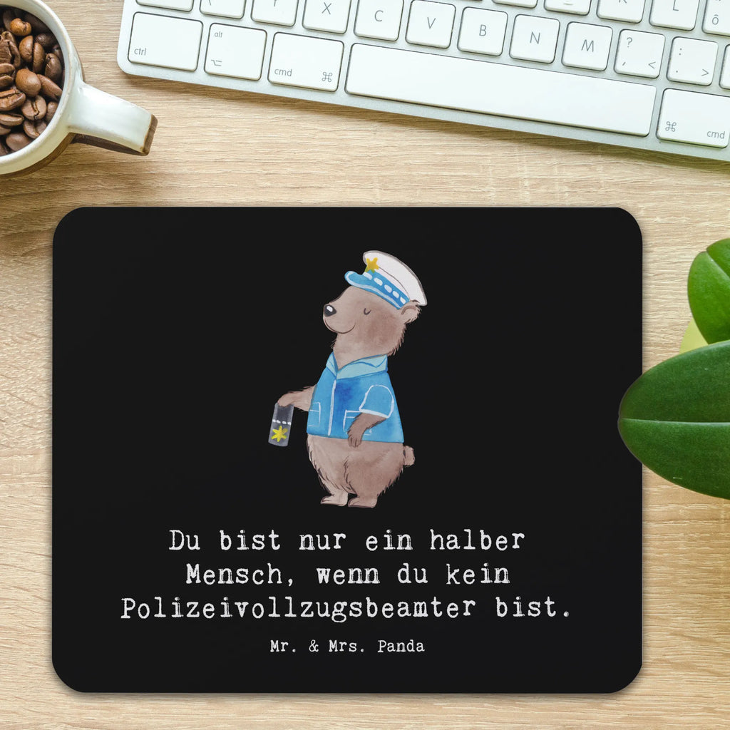 Mauspad Polizeivollzugsbeamter mit Herz Mousepad, Computer zubehör, Büroausstattung, PC Zubehör, Arbeitszimmer, Mauspad, Einzigartiges Mauspad, Designer Mauspad, Mausunterlage, Mauspad Büro, Beruf, Ausbildung, Jubiläum, Abschied, Rente, Kollege, Kollegin, Geschenk, Schenken, Arbeitskollege, Mitarbeiter, Firma, Danke, Dankeschön, Polizeivollzugsbeamter, Polizist, Polizei