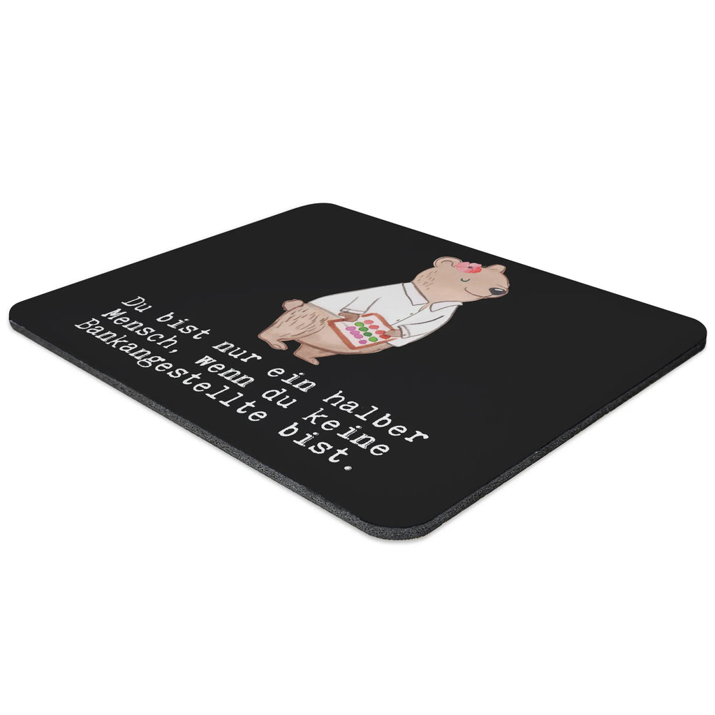 Mauspad Bankangestellte mit Herz Mousepad, Computer zubehör, Büroausstattung, PC Zubehör, Arbeitszimmer, Mauspad, Einzigartiges Mauspad, Designer Mauspad, Mausunterlage, Mauspad Büro, Beruf, Ausbildung, Jubiläum, Abschied, Rente, Kollege, Kollegin, Geschenk, Schenken, Arbeitskollege, Mitarbeiter, Firma, Danke, Dankeschön, Bankangestellte, Bankfachfrau, Bänkerin, Bankberaterin