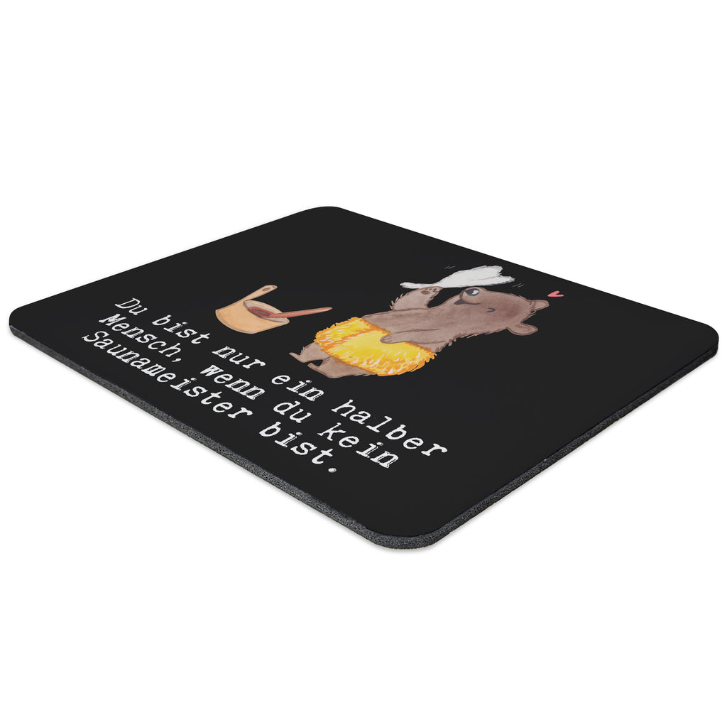 Mauspad Saunameister mit Herz Mousepad, Computer zubehör, Büroausstattung, PC Zubehör, Arbeitszimmer, Mauspad, Einzigartiges Mauspad, Designer Mauspad, Mausunterlage, Mauspad Büro, Beruf, Ausbildung, Jubiläum, Abschied, Rente, Kollege, Kollegin, Geschenk, Schenken, Arbeitskollege, Mitarbeiter, Firma, Danke, Dankeschön