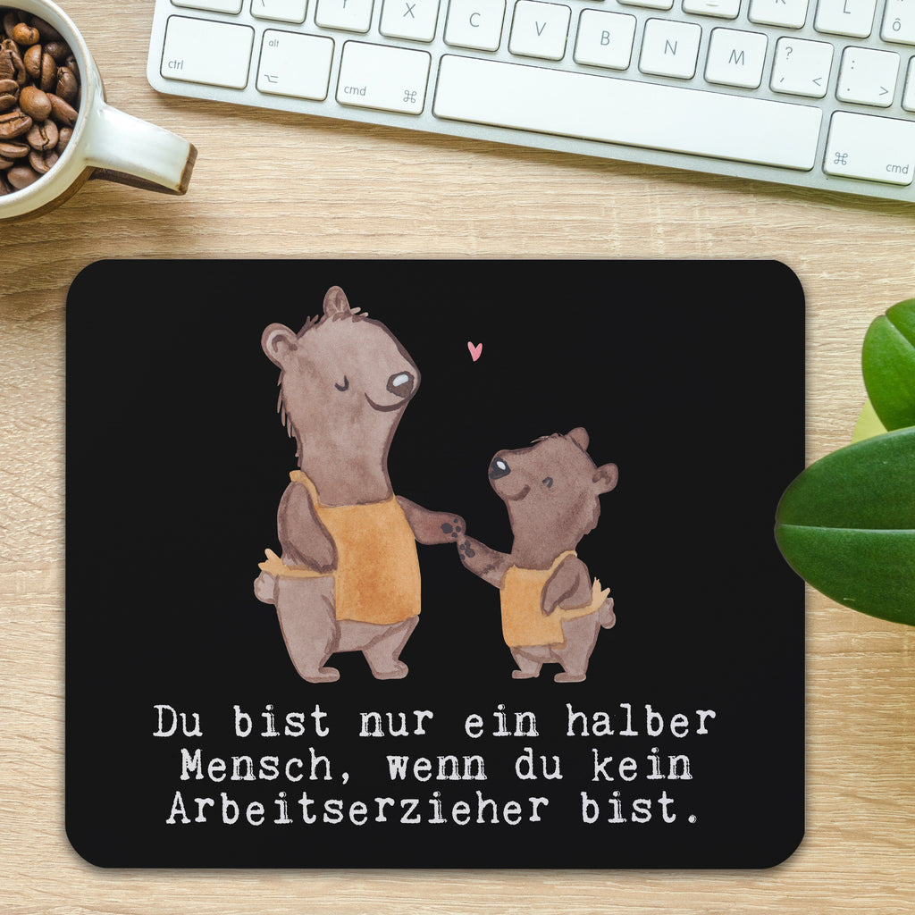 Mauspad Arbeitserzieher mit Herz Mousepad, Computer zubehör, Büroausstattung, PC Zubehör, Arbeitszimmer, Mauspad, Einzigartiges Mauspad, Designer Mauspad, Mausunterlage, Mauspad Büro, Beruf, Ausbildung, Jubiläum, Abschied, Rente, Kollege, Kollegin, Geschenk, Schenken, Arbeitskollege, Mitarbeiter, Firma, Danke, Dankeschön, Arbeitserzieher, Arbeitspädagoge, Studium