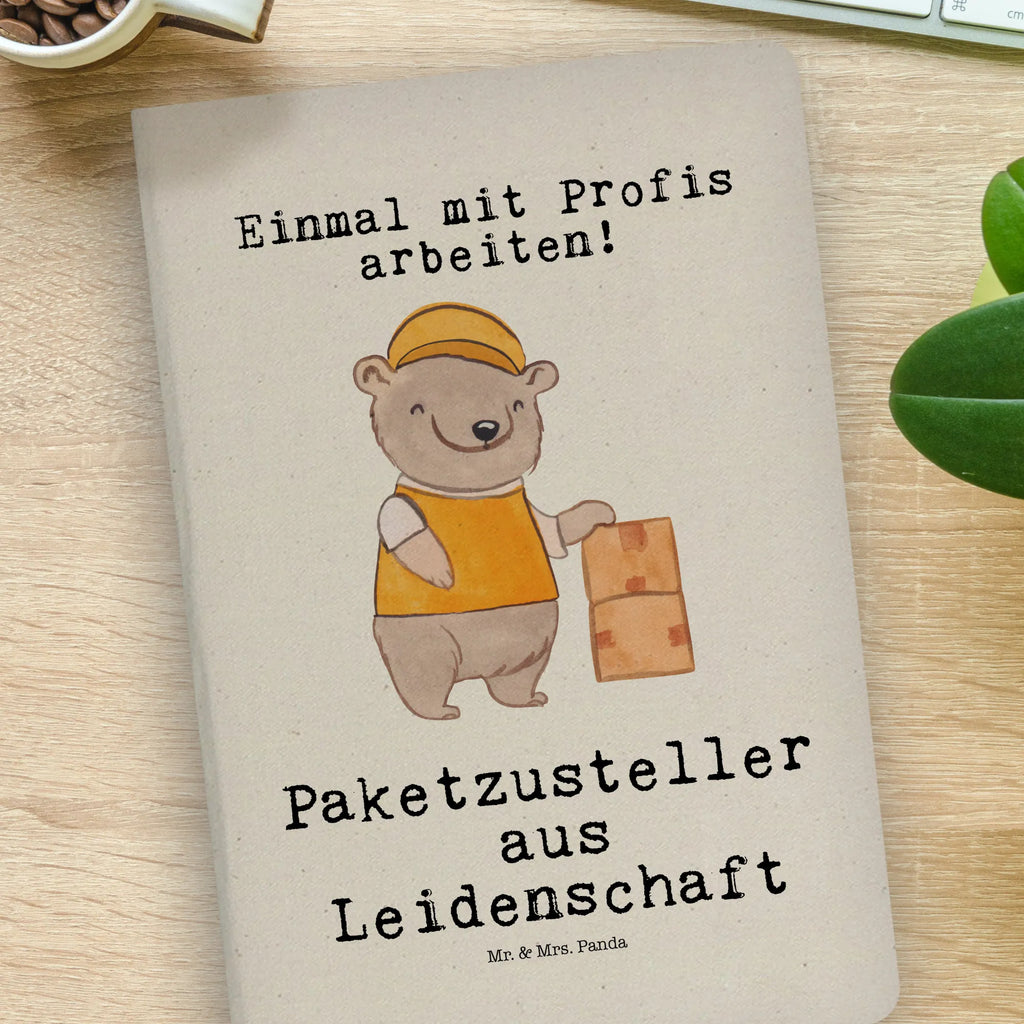 Baumwoll Notizbuch Paketzusteller aus Leidenschaft Notizen, Eintragebuch, Tagebuch, Notizblock, Adressbuch, Journal, Kladde, Skizzenbuch, Notizheft, Schreibbuch, Schreibheft, Beruf, Ausbildung, Jubiläum, Abschied, Rente, Kollege, Kollegin, Geschenk, Schenken, Arbeitskollege, Mitarbeiter, Firma, Danke, Dankeschön, Paketzusteller, Paketbote, Zustellservice Pakete