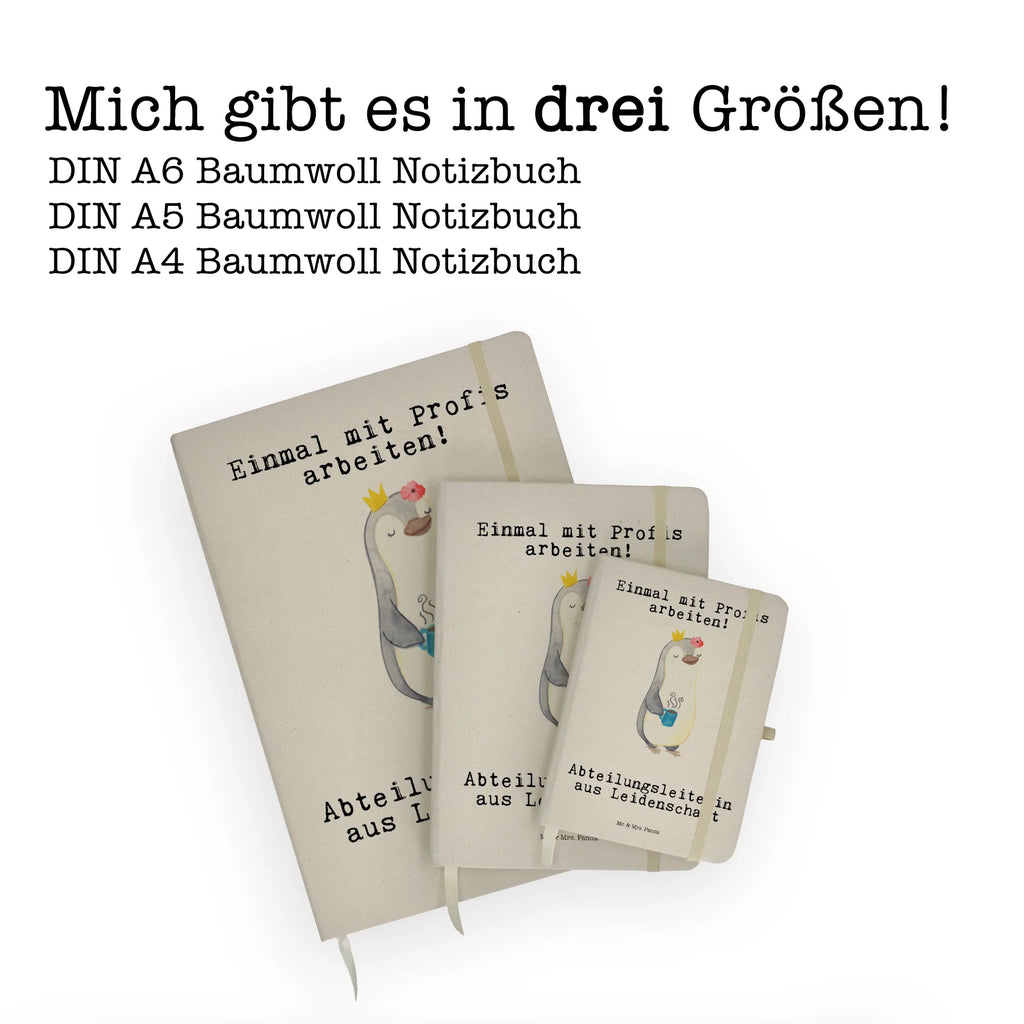 Baumwoll Notizbuch Abteilungsleiterin aus Leidenschaft Notizen, Eintragebuch, Tagebuch, Notizblock, Adressbuch, Journal, Kladde, Skizzenbuch, Notizheft, Schreibbuch, Schreibheft, Beruf, Ausbildung, Jubiläum, Abschied, Rente, Kollege, Kollegin, Geschenk, Schenken, Arbeitskollege, Mitarbeiter, Firma, Danke, Dankeschön, Abteilungsleiterin, Teamleiterin, Führungskraft