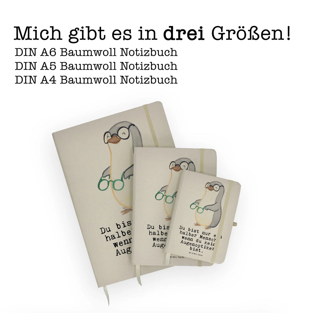 Baumwoll Notizbuch Augenoptiker Herz Notizen, Eintragebuch, Tagebuch, Notizblock, Adressbuch, Journal, Kladde, Skizzenbuch, Notizheft, Schreibbuch, Schreibheft, Beruf, Ausbildung, Jubiläum, Abschied, Rente, Kollege, Kollegin, Geschenk, Schenken, Arbeitskollege, Mitarbeiter, Firma, Danke, Dankeschön, Augenoptiker, Optiker, Augenarzt, Optometrist, Brillenverkäufer, Brillengeschäft, Eröffnung