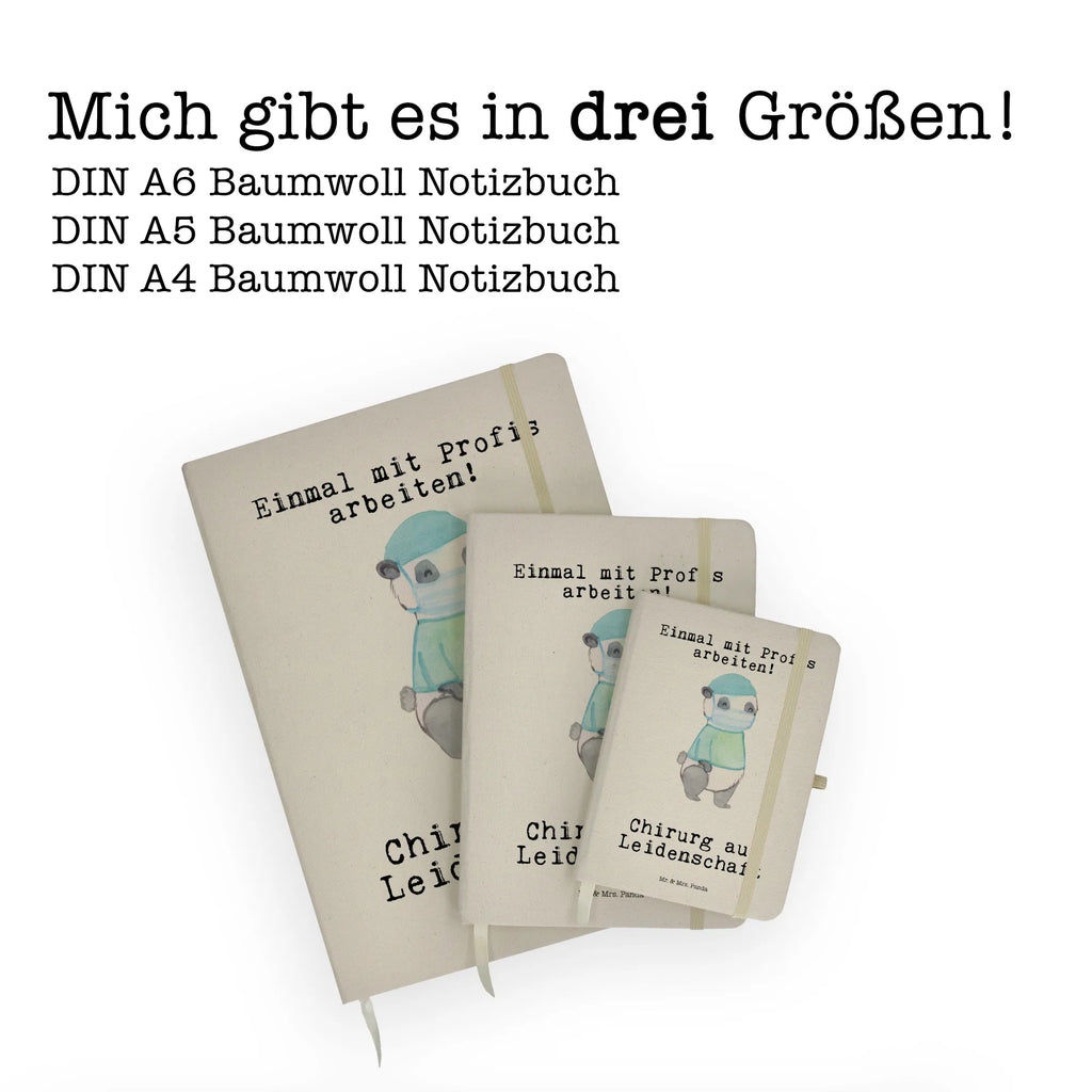 DIN A6 Baumwoll Notizbuch Chirurg aus Leidenschaft Notizen, Eintragebuch, Tagebuch, Notizblock, Adressbuch, Journal, Kladde, Skizzenbuch, Notizheft, Schreibbuch, Schreibheft, Beruf, Ausbildung, Jubiläum, Abschied, Rente, Kollege, Kollegin, Geschenk, Schenken, Arbeitskollege, Mitarbeiter, Firma, Danke, Dankeschön, Chirurg, Unfallchirurg, Notfallchirurg, Krankenhaus, Arzt, Mediziner