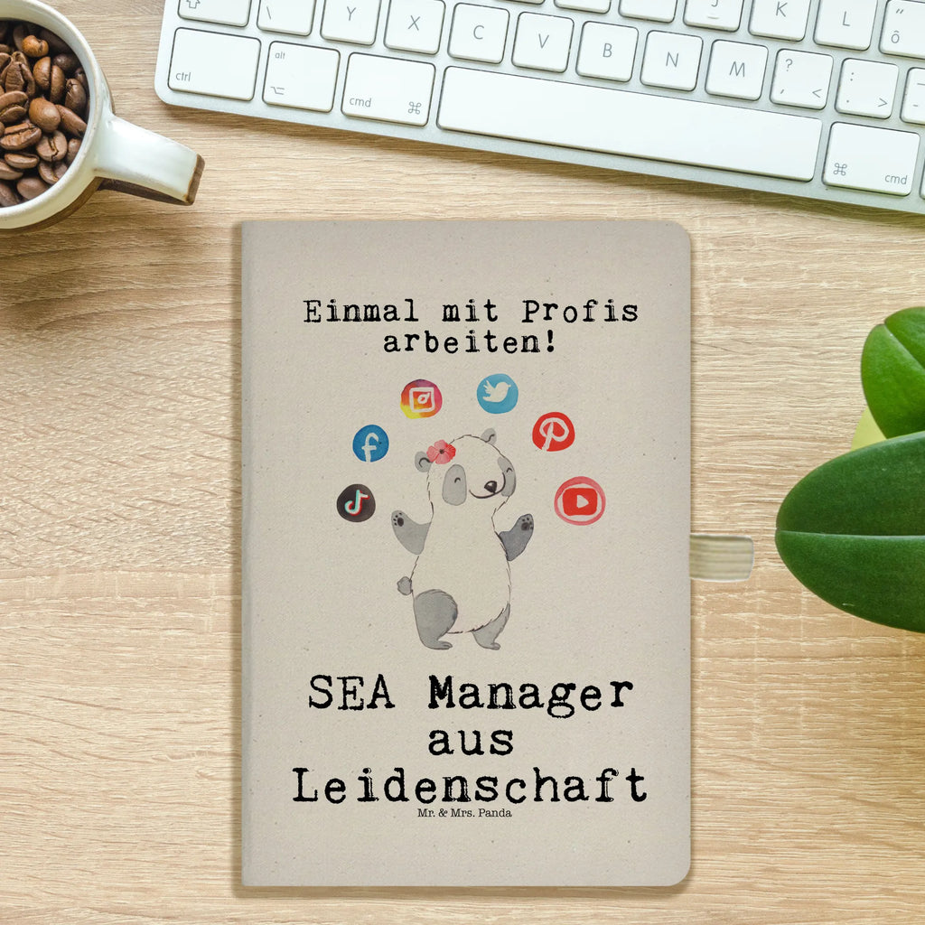 DIN A4 Baumwoll Notizbuch SEA Manager aus Leidenschaft Notizen, Eintragebuch, Tagebuch, Notizblock, Adressbuch, Journal, Kladde, Skizzenbuch, Notizheft, Schreibbuch, Schreibheft, Beruf, Ausbildung, Jubiläum, Abschied, Rente, Kollege, Kollegin, Geschenk, Schenken, Arbeitskollege, Mitarbeiter, Firma, Danke, Dankeschön, SEA Manager, Suchmaschinenwerbung, Suchmaschinenmarketing