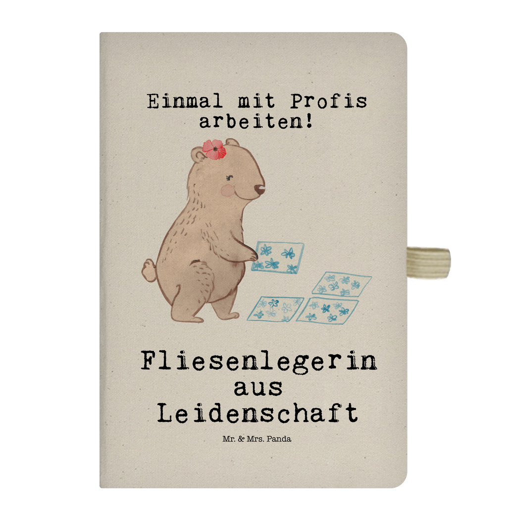 Baumwoll Notizbuch Fliesenlegerin aus Leidenschaft Notizen, Eintragebuch, Tagebuch, Notizblock, Adressbuch, Journal, Kladde, Skizzenbuch, Notizheft, Schreibbuch, Schreibheft, Beruf, Ausbildung, Jubiläum, Abschied, Rente, Kollege, Kollegin, Geschenk, Schenken, Arbeitskollege, Mitarbeiter, Firma, Danke, Dankeschön, Fliesenlegerin, Gesellenprüfung, Fliesenlegermeisterin, Fliesenlegerbetrieb, Fliesenfachhandel, Handwerk