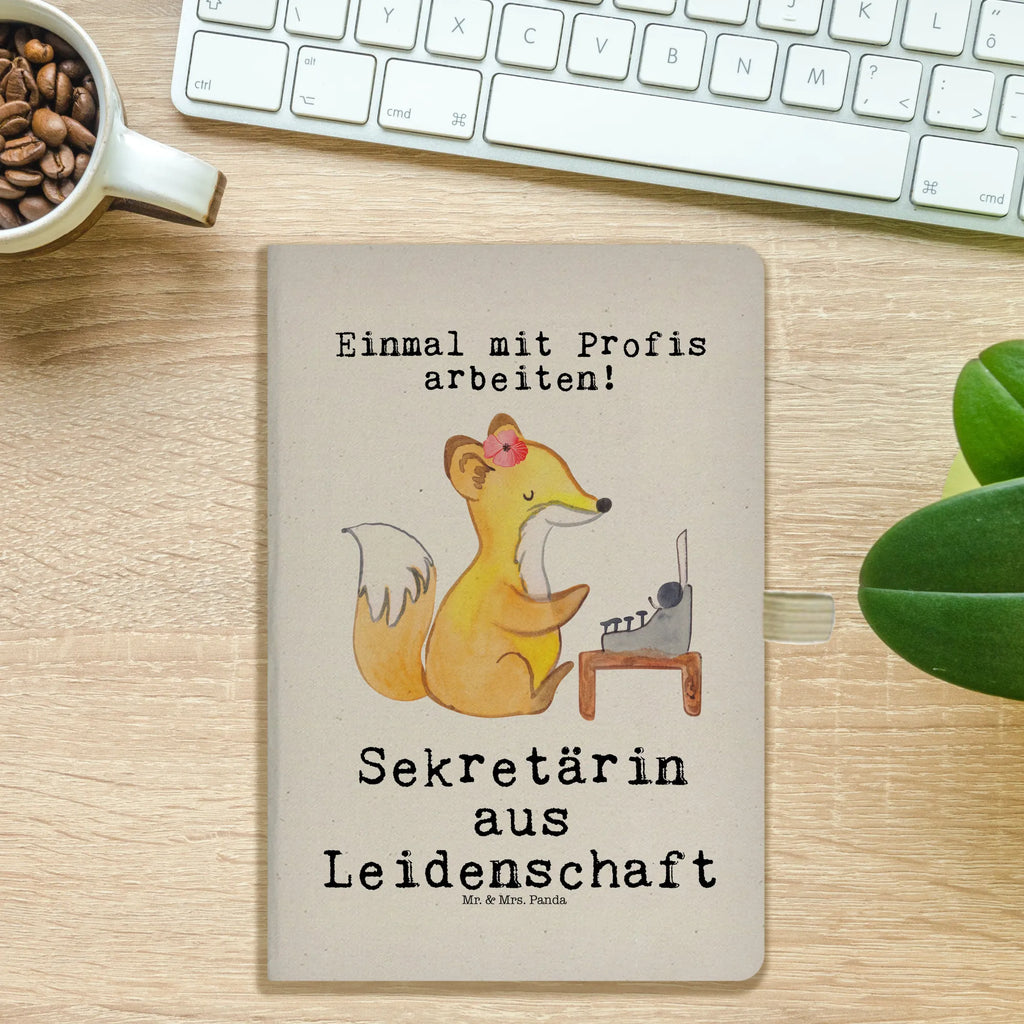 Baumwoll Notizbuch Sekretärin aus Leidenschaft Notizen, Eintragebuch, Tagebuch, Notizblock, Adressbuch, Journal, Kladde, Skizzenbuch, Notizheft, Schreibbuch, Schreibheft, Beruf, Ausbildung, Jubiläum, Abschied, Rente, Kollege, Kollegin, Geschenk, Schenken, Arbeitskollege, Mitarbeiter, Firma, Danke, Dankeschön