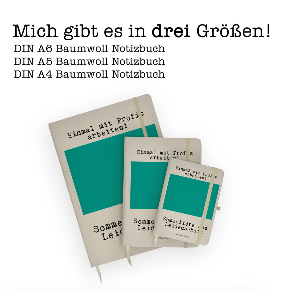 Baumwoll Notizbuch Sommelière Leidenschaft Notizen, Eintragebuch, Tagebuch, Notizblock, Adressbuch, Journal, Kladde, Skizzenbuch, Notizheft, Schreibbuch, Schreibheft, Beruf, Ausbildung, Jubiläum, Abschied, Rente, Kollege, Kollegin, Geschenk, Schenken, Arbeitskollege, Mitarbeiter, Firma, Danke, Dankeschön