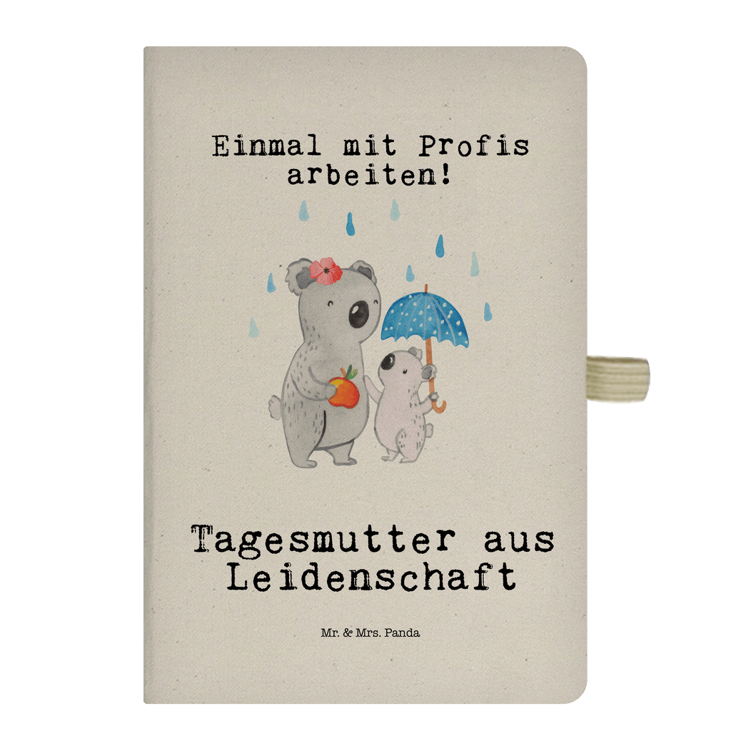 DIN A6 Baumwoll Notizbuch Tagesmutter aus Leidenschaft Notizen, Eintragebuch, Tagebuch, Notizblock, Adressbuch, Journal, Kladde, Skizzenbuch, Notizheft, Schreibbuch, Schreibheft, Beruf, Ausbildung, Jubiläum, Abschied, Rente, Kollege, Kollegin, Geschenk, Schenken, Arbeitskollege, Mitarbeiter, Firma, Danke, Dankeschön