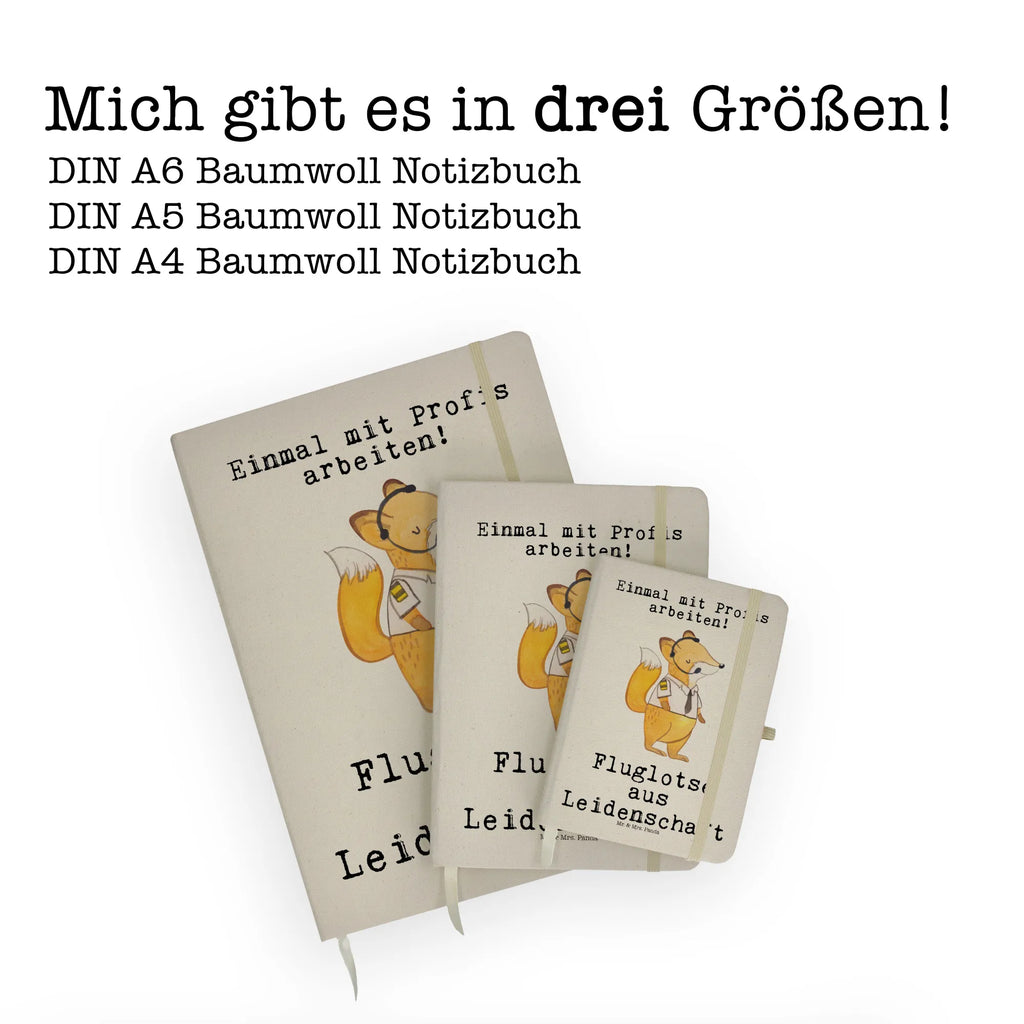 Baumwoll Notizbuch Fluglotse aus Leidenschaft Notizen, Eintragebuch, Tagebuch, Notizblock, Adressbuch, Journal, Kladde, Skizzenbuch, Notizheft, Schreibbuch, Schreibheft, Beruf, Ausbildung, Jubiläum, Abschied, Rente, Kollege, Kollegin, Geschenk, Schenken, Arbeitskollege, Mitarbeiter, Firma, Danke, Dankeschön, Fluglotse, Flugverkehrsleiter, Luftfahrtpersonal, Flugsicherung