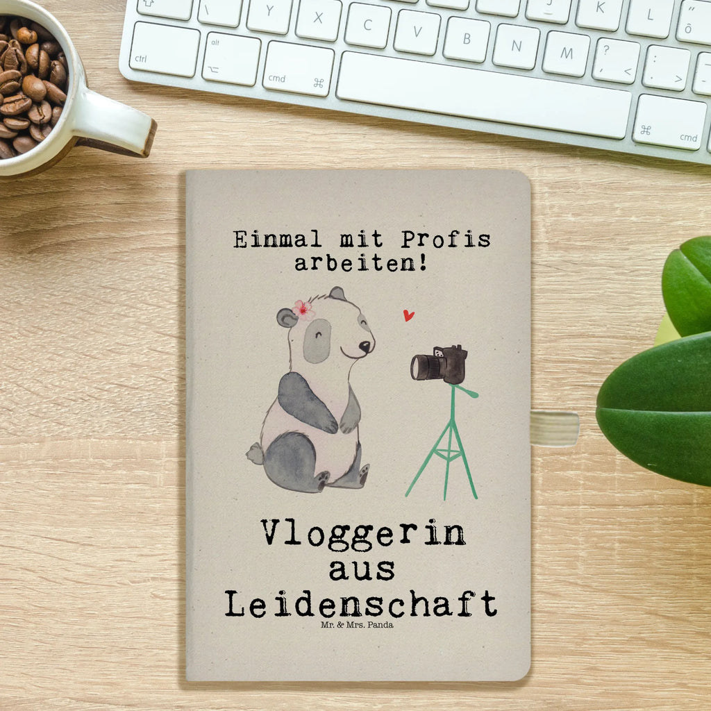 Baumwoll Notizbuch Vloggerin Leidenschaft Notizen, Eintragebuch, Tagebuch, Notizblock, Adressbuch, Journal, Kladde, Skizzenbuch, Notizheft, Schreibbuch, Schreibheft, Beruf, Ausbildung, Jubiläum, Abschied, Rente, Kollege, Kollegin, Geschenk, Schenken, Arbeitskollege, Mitarbeiter, Firma, Danke, Dankeschön