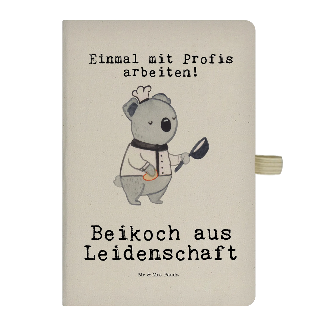 Baumwoll Notizbuch Beikoch aus Leidenschaft Notizen, Eintragebuch, Tagebuch, Notizblock, Adressbuch, Journal, Kladde, Skizzenbuch, Notizheft, Schreibbuch, Schreibheft, Beruf, Ausbildung, Jubiläum, Abschied, Rente, Kollege, Kollegin, Geschenk, Schenken, Arbeitskollege, Mitarbeiter, Firma, Danke, Dankeschön, Beikoch, Spülhilfe, Hilfskoch, Jungkoch, Küchenhilfe, Gastronomie, Restaurant, Koch