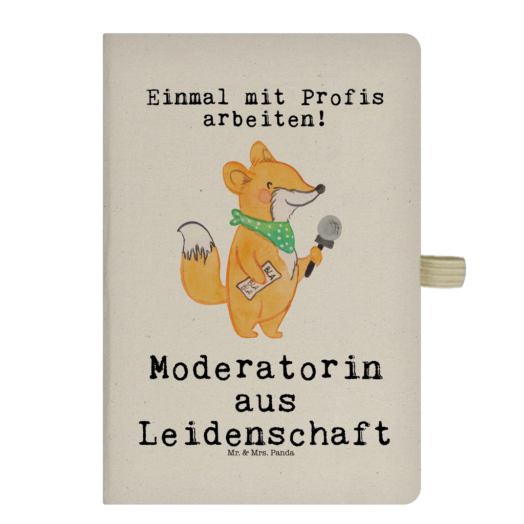 Baumwoll Notizbuch Moderatorin Leidenschaft Notizen, Eintragebuch, Tagebuch, Notizblock, Adressbuch, Journal, Kladde, Skizzenbuch, Notizheft, Schreibbuch, Schreibheft, Beruf, Ausbildung, Jubiläum, Abschied, Rente, Kollege, Kollegin, Geschenk, Schenken, Arbeitskollege, Mitarbeiter, Firma, Danke, Dankeschön