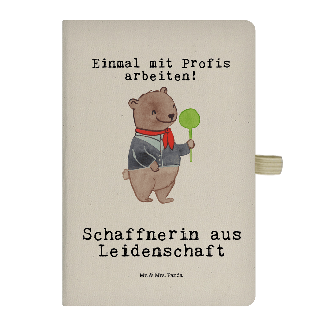 Baumwoll Notizbuch Schaffnerin aus Leidenschaft Notizen, Eintragebuch, Tagebuch, Notizblock, Adressbuch, Journal, Kladde, Skizzenbuch, Notizheft, Schreibbuch, Schreibheft, Beruf, Ausbildung, Jubiläum, Abschied, Rente, Kollege, Kollegin, Geschenk, Schenken, Arbeitskollege, Mitarbeiter, Firma, Danke, Dankeschön