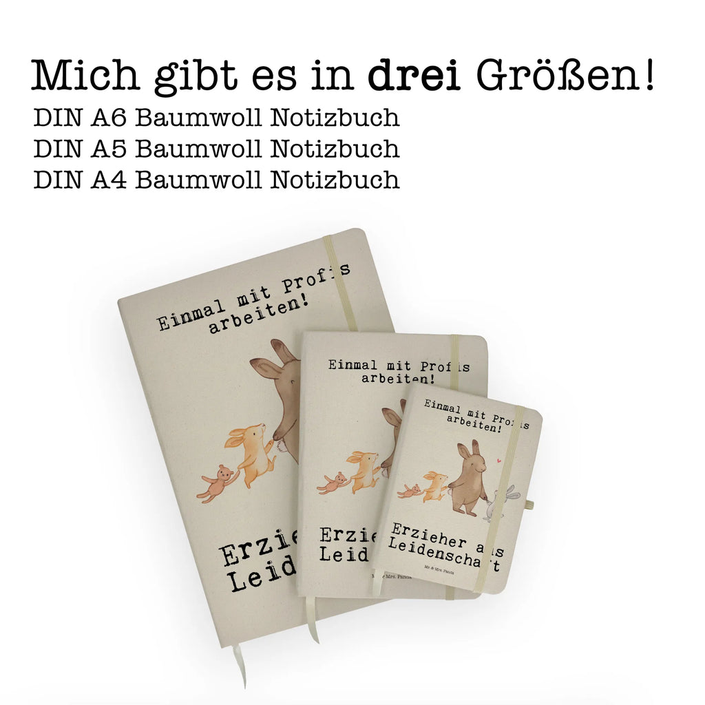 Baumwoll Notizbuch Erzieher Leidenschaft Notizen, Eintragebuch, Tagebuch, Notizblock, Adressbuch, Journal, Kladde, Skizzenbuch, Notizheft, Schreibbuch, Schreibheft, Beruf, Ausbildung, Jubiläum, Abschied, Rente, Kollege, Kollegin, Geschenk, Schenken, Arbeitskollege, Mitarbeiter, Firma, Danke, Dankeschön, Erzieher, Kindergärtner, Pädagoge