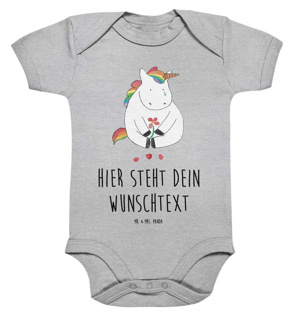 Personalisierter Baby Body Einhorn Traurig Personalisierter Baby Body, Personalisierte Babykleidung, Personalisierter Babystrampler, Personalisierter Strampler, Personalisierter Wickelbody, Personalisierte Baby Erstausstattung, Junge, Mädchen, Einhorn, Einhörner, Einhorn Deko, Pegasus, Unicorn, Glitzer, Trösten. Freundschaft, Freunde, Liebe, Trauer, Grußkarte, Blume