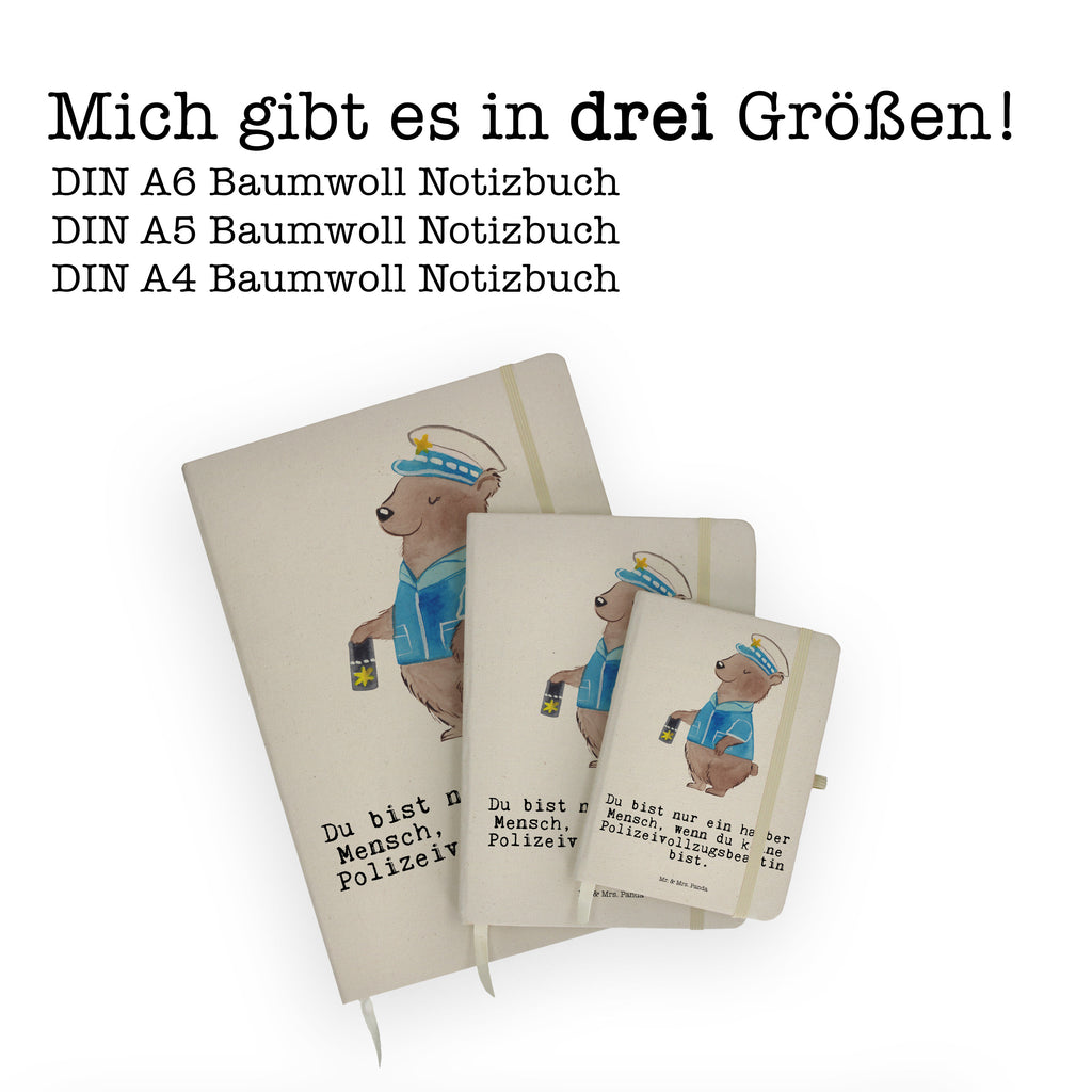 Baumwoll Notizbuch Polizeivollzugsbeamtin mit Herz Notizen, Eintragebuch, Tagebuch, Notizblock, Adressbuch, Journal, Kladde, Skizzenbuch, Notizheft, Schreibbuch, Schreibheft, Beruf, Ausbildung, Jubiläum, Abschied, Rente, Kollege, Kollegin, Geschenk, Schenken, Arbeitskollege, Mitarbeiter, Firma, Danke, Dankeschön, Polizeivollzugsbeamte, Polizistin, Polizei