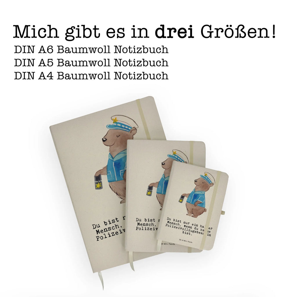 Baumwoll Notizbuch Polizeivollzugsbeamtin mit Herz Notizen, Eintragebuch, Tagebuch, Notizblock, Adressbuch, Journal, Kladde, Skizzenbuch, Notizheft, Schreibbuch, Schreibheft, Beruf, Ausbildung, Jubiläum, Abschied, Rente, Kollege, Kollegin, Geschenk, Schenken, Arbeitskollege, Mitarbeiter, Firma, Danke, Dankeschön, Polizeivollzugsbeamte, Polizistin, Polizei