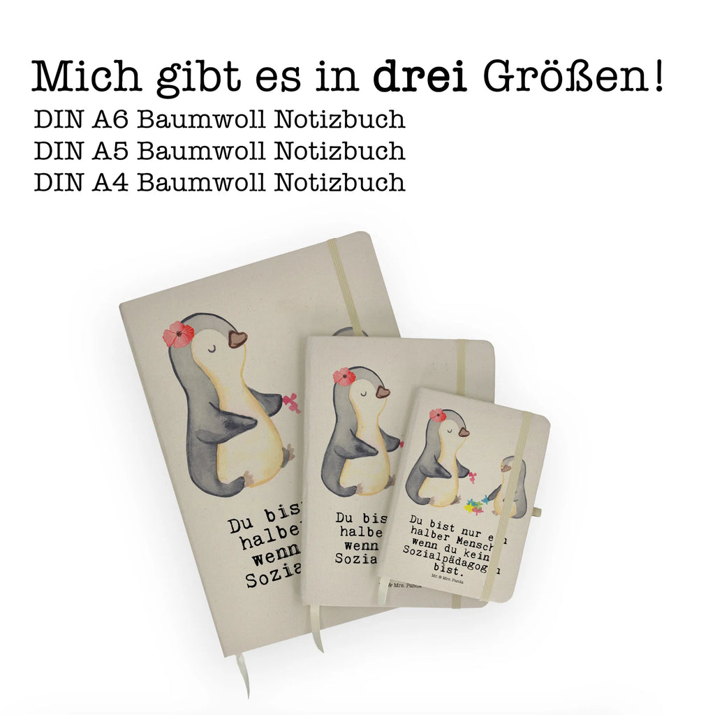 Baumwoll Notizbuch Sozialpädagogin Herz Notizen, Eintragebuch, Tagebuch, Notizblock, Adressbuch, Journal, Kladde, Skizzenbuch, Notizheft, Schreibbuch, Schreibheft, Beruf, Ausbildung, Jubiläum, Abschied, Rente, Kollege, Kollegin, Geschenk, Schenken, Arbeitskollege, Mitarbeiter, Firma, Danke, Dankeschön