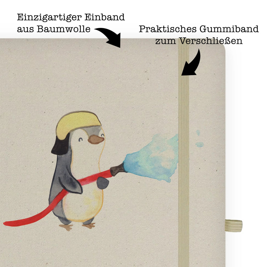 Baumwoll Notizbuch Feuerwehrmann mit Herz Notizen, Eintragebuch, Tagebuch, Notizblock, Adressbuch, Journal, Kladde, Skizzenbuch, Notizheft, Schreibbuch, Schreibheft, Beruf, Ausbildung, Jubiläum, Abschied, Rente, Kollege, Kollegin, Geschenk, Schenken, Arbeitskollege, Mitarbeiter, Firma, Danke, Dankeschön, Feuerwehrmann, Feuerwehrhauptmann, Brandschutz, Feuerwehr, freiwillige Feuerwehr