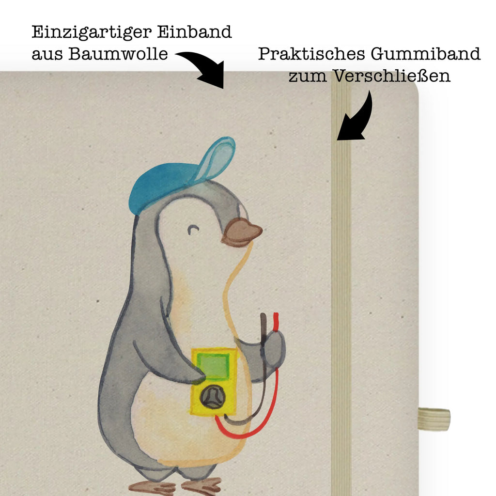 Baumwoll Notizbuch Elektriker Herz Notizen, Eintragebuch, Tagebuch, Notizblock, Adressbuch, Journal, Kladde, Skizzenbuch, Notizheft, Schreibbuch, Schreibheft, Beruf, Ausbildung, Jubiläum, Abschied, Rente, Kollege, Kollegin, Geschenk, Schenken, Arbeitskollege, Mitarbeiter, Firma, Danke, Dankeschön, Elektriker, Elektronmonteur, Elektrotechniker, Elektroinstallateur, Elektromeister, Gesellenprüfung